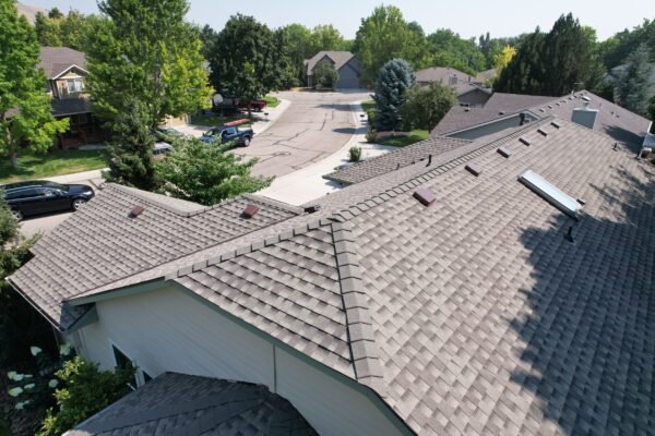 Boise Idaho roofing project asphalt shingle completed roof